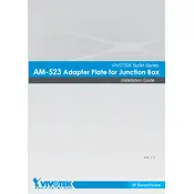 Vivotek AM-523 Adapter manual cover