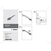 Bosch Wash Brush Accessory manual cover