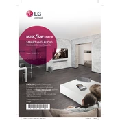 LG LAS851M LAS851M.BUSALLK Sound Bar manual cover