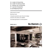 De Dietrich DHD1103X Hood manual cover