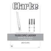 Clarke 3500230 TL2 Telescopic Ladder manual cover