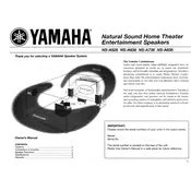 Yamaha NS-A528 Speaker manual cover