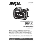 Skil RO502601 Speaker manual cover