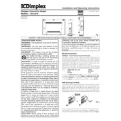 Dimplex DECS2TN Heater manual cover