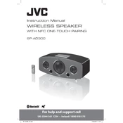 JVC SP-AD300 manual cover