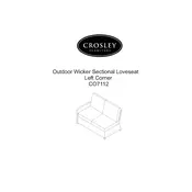 Crosley CO7112 Chair manual cover