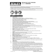 Sealey SS98 Sprayer manual cover