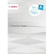 Bosch Series 4 DIG97IM50B Hood manual cover