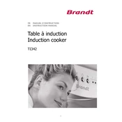 Brandt TI342 Cooker manual cover