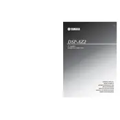 Yamaha DSP-AZ2 Amplifier manual cover