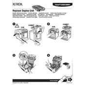 Xerox Phaser 6180MFP Replace Duplex Unit Printer manual cover