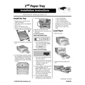 Oki B4400 2nd Paper Tray Printer manual cover