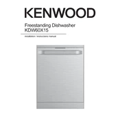 Kenwood KDW60X15 manual cover