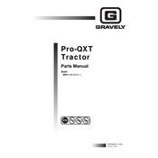 Gravely Pro-QXT 985911 2018 Tractor manual cover