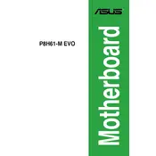 ASUS P8H61-M EVO Motherboard manual cover