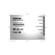 Toshiba SDP94SKE DVD Player manual cover