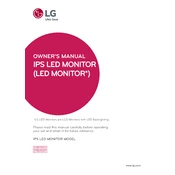 LG 24BK550Y 24BK550Y-I.AUB Monitor manual cover