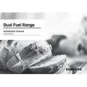 Samsung NYJ9850WS Cooker manual cover