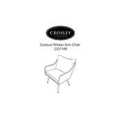 Crosley CO7185 Chair manual cover