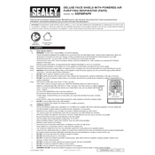 Sealey SSP80PAPR Shield manual cover