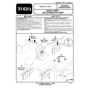 Toro Deck Light 52473 Light Kit manual cover