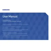 Samsung C43J892DK Monitor manual cover