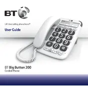 BT Big Button 200 Phone manual cover