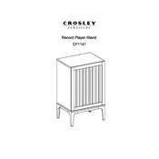 Crosley CF1141 Stand manual cover