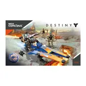 Mega Construx Mattel Destiny EV-30 Tumbler Sparrow FFB53 Construction Set manual cover