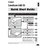 Canon CanoScan LiDe 35 manual cover