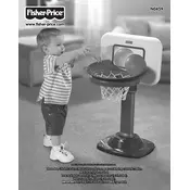 Fisher Price Mattel I Can Play Basketball N0459 Toy manual cover