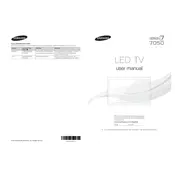 Samsung F7050 Series TV manual cover