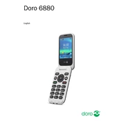 Doro 6880 Phone manual cover