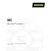 Shure MXC Microphone manual cover