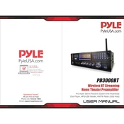 Pyle PD3000BT Preamplifier manual cover