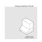 Viking VBCV30381 Ventilator manual cover