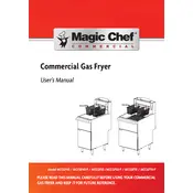 Magic Chef MCCGF40 Fryer manual cover