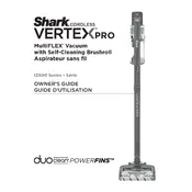 Shark Vertex Pro IZ600 Vacuum manual cover