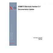 Xerox EOMS C-Services Ver.3.1 Software manual cover