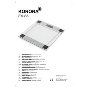 Korona 73920 Scale manual cover