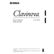 Yamaha Clavinova CLP-525 Piano