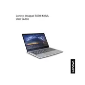 Lenovo IdeaPad S530-13IML  Laptop manual cover