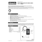 Sealey VS8222 Borescope manual cover