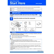 Brother DCP-375CW manual cover