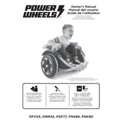 Power Wheels Mattel Wild Thing FGF77 Toy manual cover