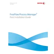 Xerox FreeFlow Process Manager Ver.8.0 Software manual cover