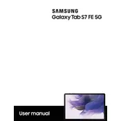 Samsung Galaxy Tab S7 FE 5G Network SM-T738UZKAXAU Tablet