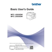 Brother MFC-J5830DW manual cover