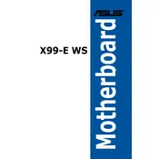 ASUS X99-E WS Motherboard manual cover