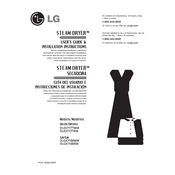 LG DLGX7188RM DLGX7188RM.ACREEUS Dryer manual cover